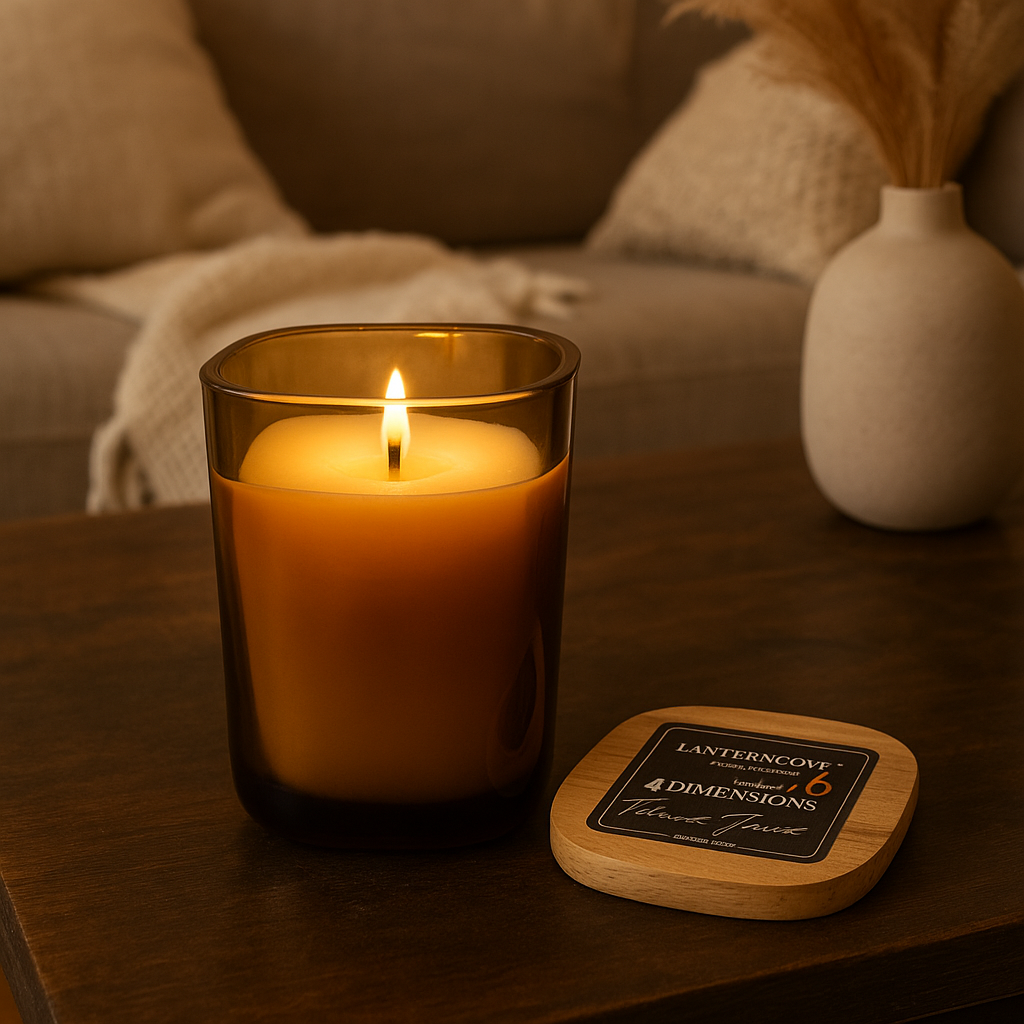 Lanterncove 4Dimensions Tobacco Vanilla Soy Wax Candle – 212g
