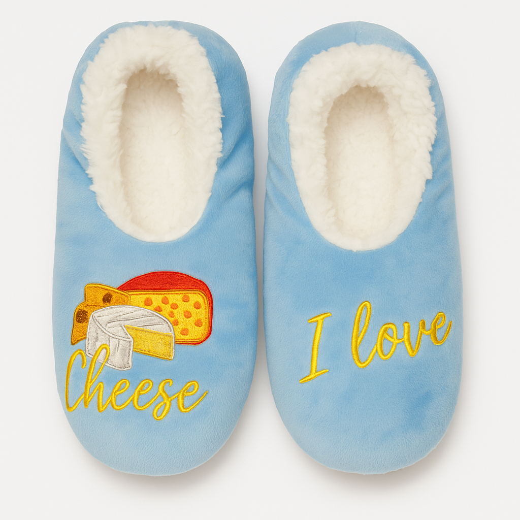 cheese slippers
