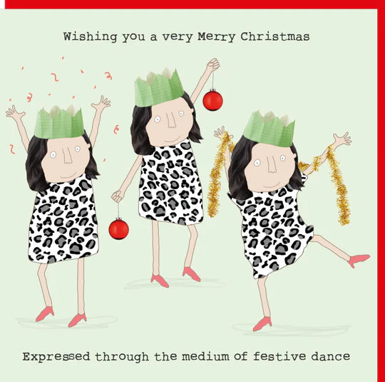 Rosie Made A Thing Christmas Card - Alexa Deck (Copy)