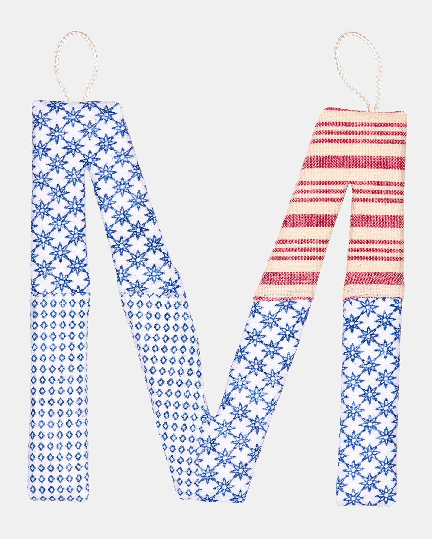 Toshi Letter "M" - Amigo Fabric Alphabet Patch