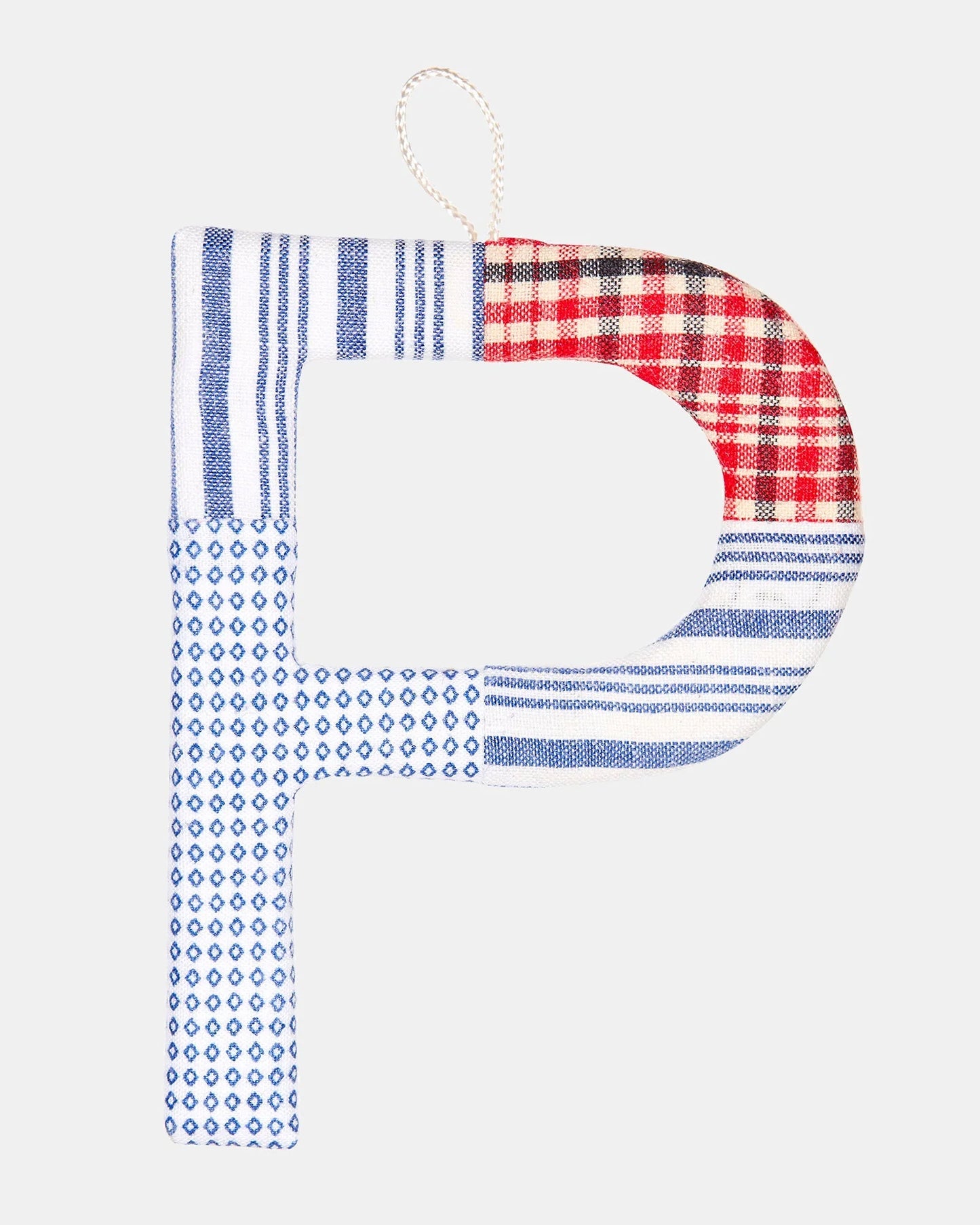 Toshi Letter "P" - Amigo Fabric Alphabet Patch