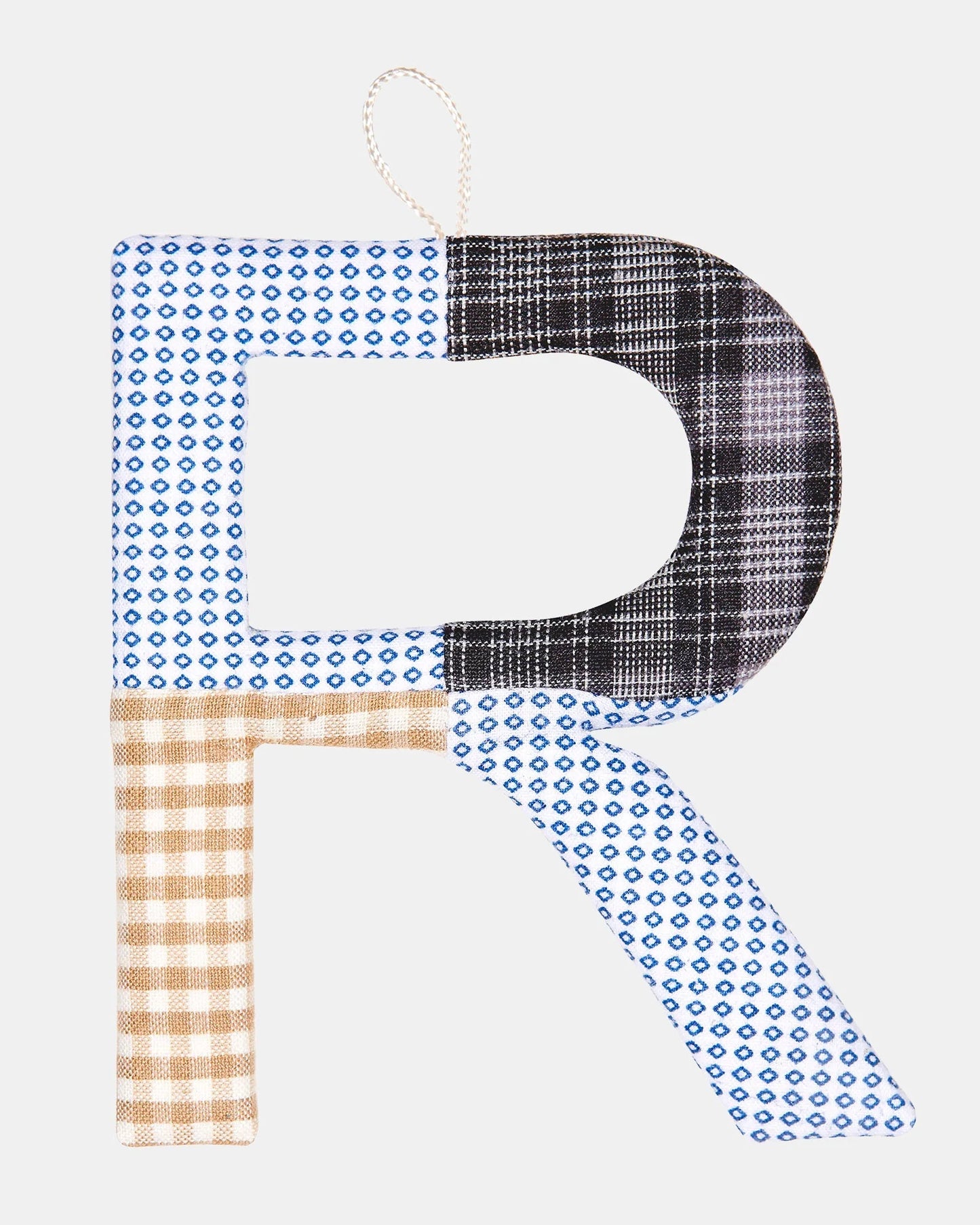 Toshi Letter "R" - Amigo Fabric Alphabet Patch