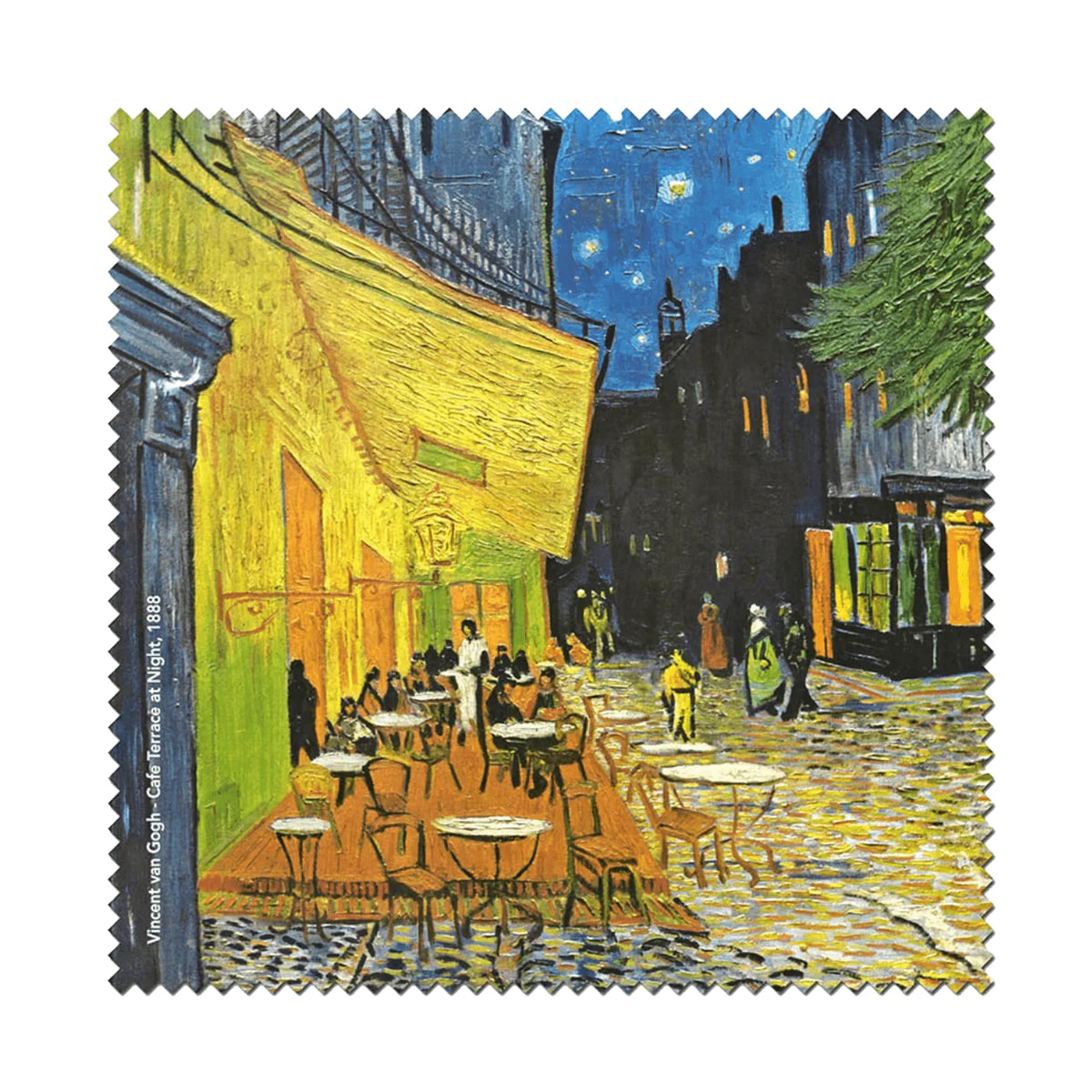 COLORATHUR - MICROFIBRE CLOTH | VAN GOGH | TERRACE OF THE CAFE