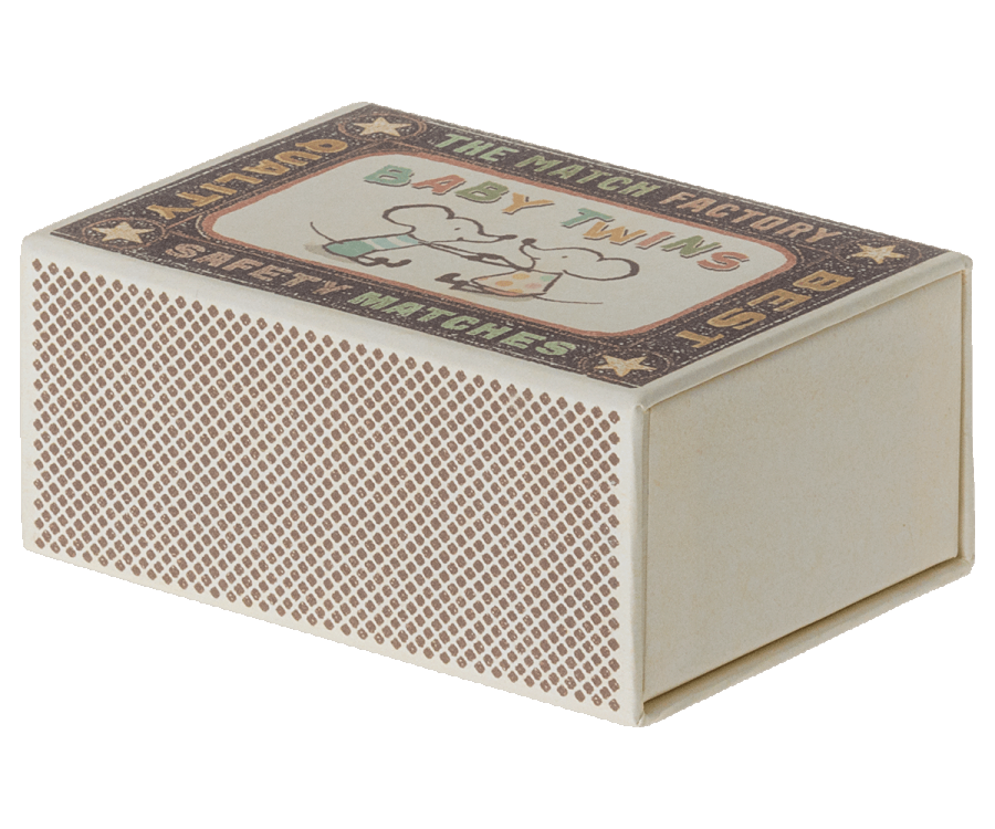 Twins, Baby mice in matchbox