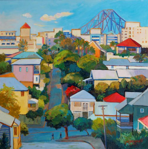 Printer - Wonderful Winter, Spring Hill (Framed White)