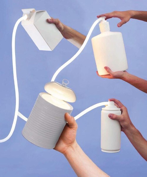 DAILYGLOW ‘MILKGLOW’ Resin LED Table Lamp – Designed by Alessandro Zambelli