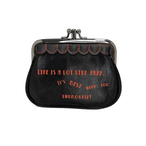 House of Jazz Clipper Coin Purse