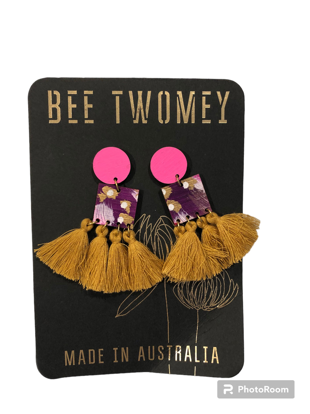 Bee Twomey Drop Earrings - Surgical Steel Posts