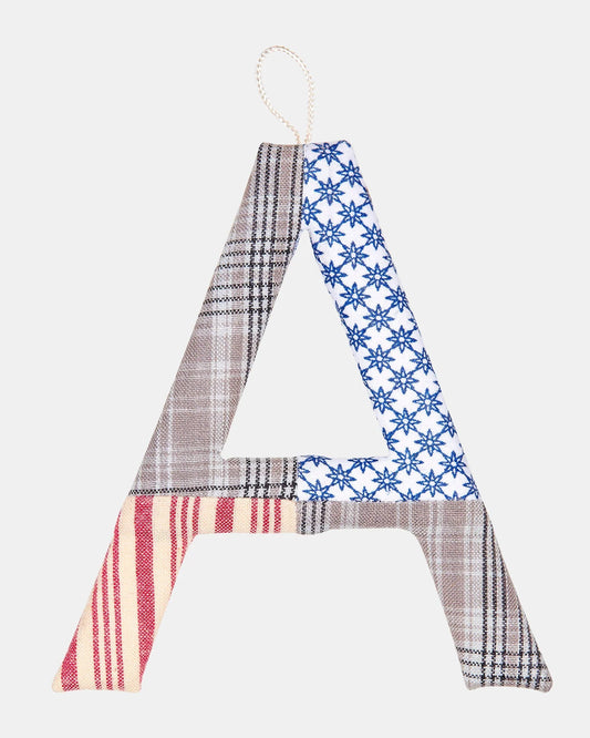 toshi Letter A Amigo fabric alphabet patch
