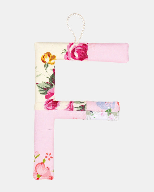 Toshi Letter "F" - Amigo Fabric Alphabet Patch