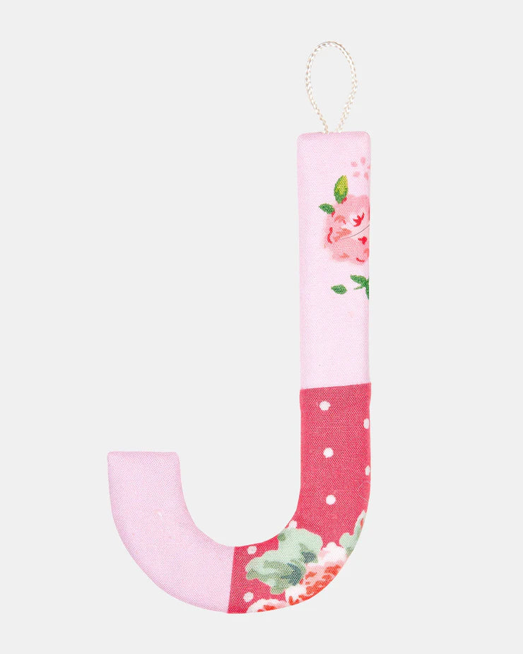 Toshi Letter "J" - Amigo Fabric Alphabet Patch