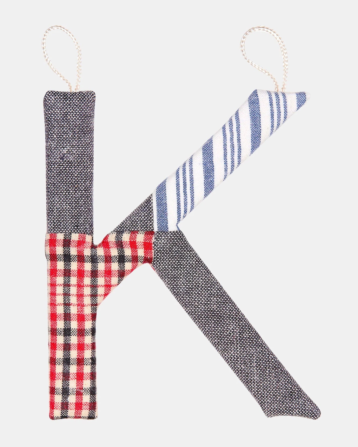 Toshi Letter "K" - Amigo Fabric Alphabet Patch