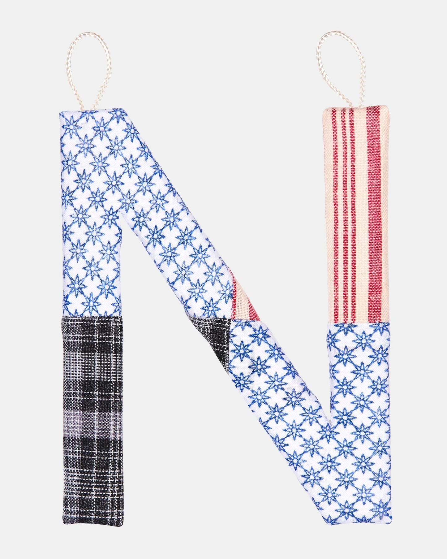 Toshi Letter "N" - Amigo Fabric Alphabet Patch