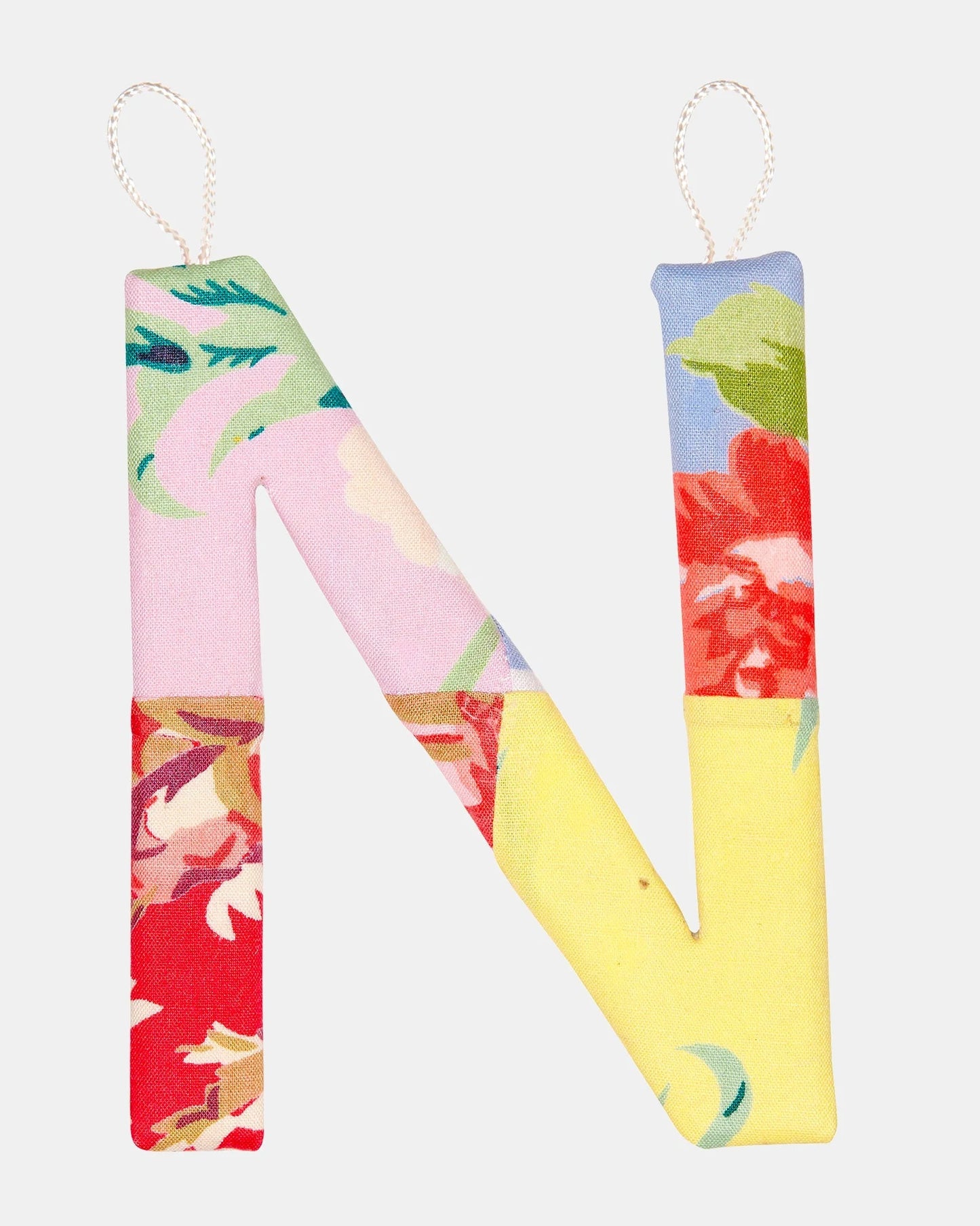 Toshi Letter "N" - Amigo Fabric Alphabet Patch