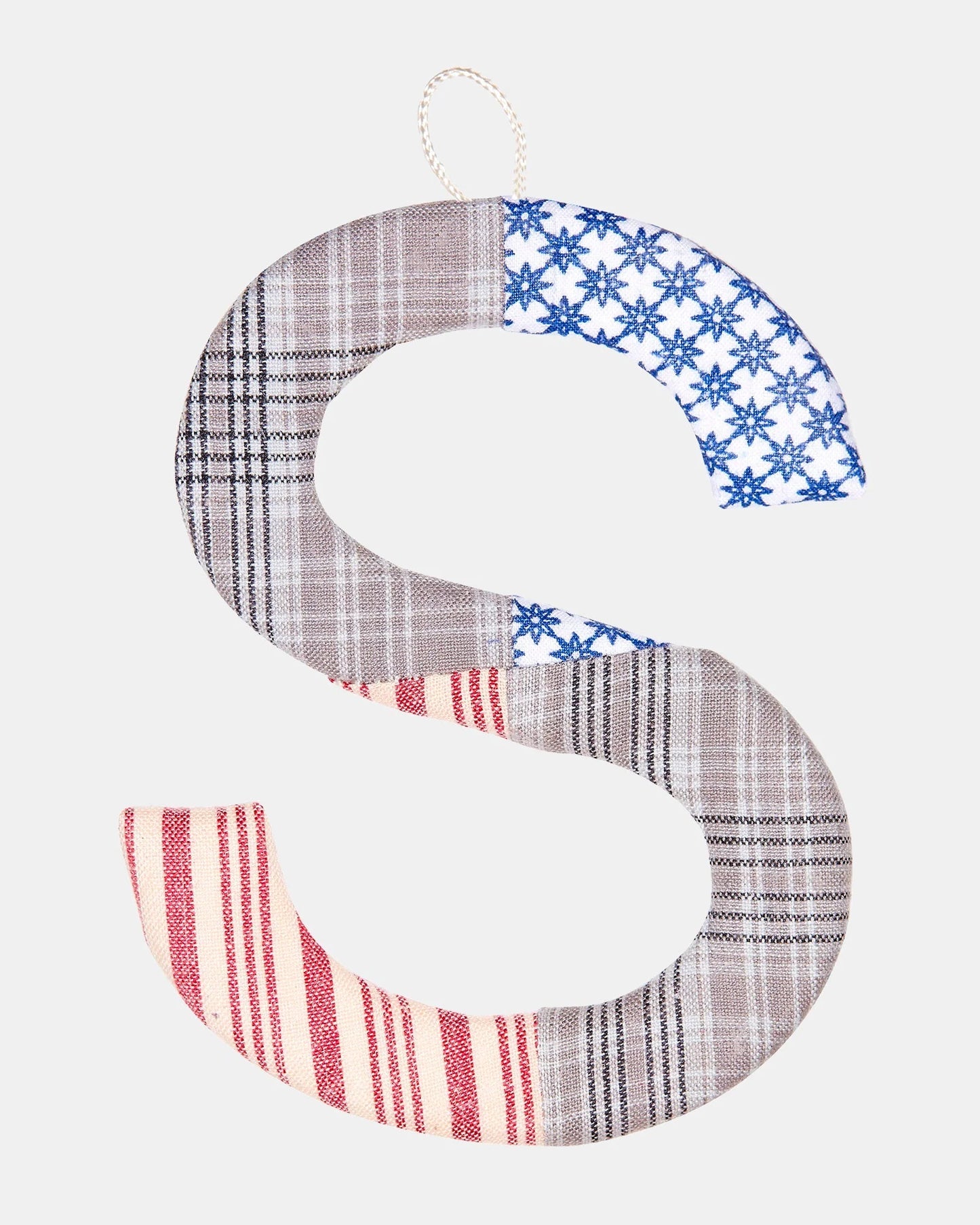 Toshi Letter "S" - Amigo Fabric Alphabet Patch