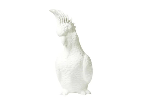 COCKATOO MONEY BOX WHITE  | Jones & Co