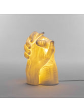 Load image into Gallery viewer, Porcelain Lamp ‘WITH ME’ - Only One Left
