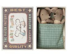 Load image into Gallery viewer, Twins, Baby mice in matchbox
