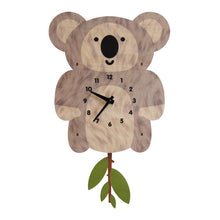 画像をギャラリービューアに読み込む, Koala pendulum clock
